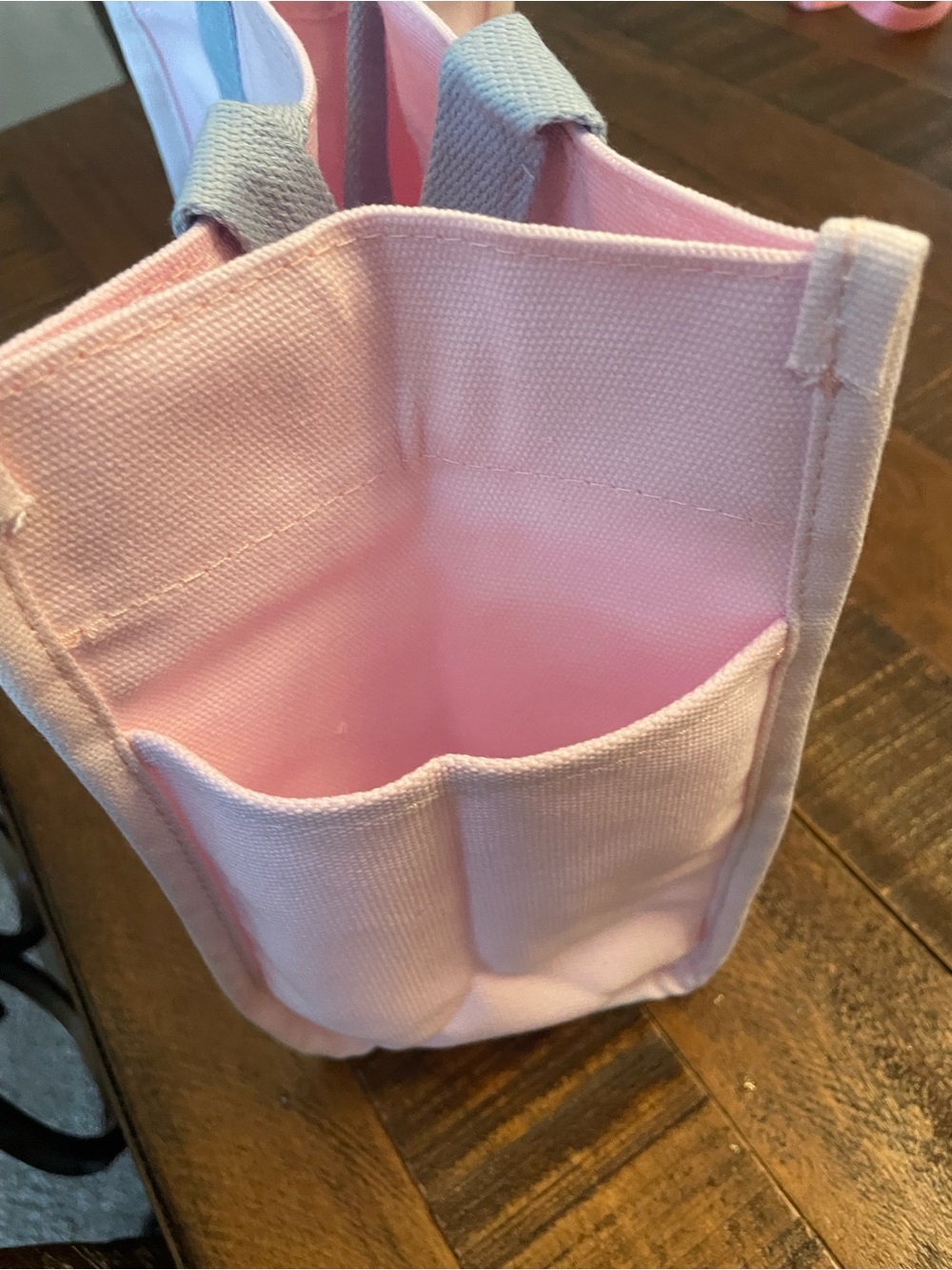 Starbucks Pink Canvas Tote with Light Gray Straps - Picture 7 of 11